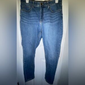 Ava & Viv Women's Straight Leg Blue Jeans